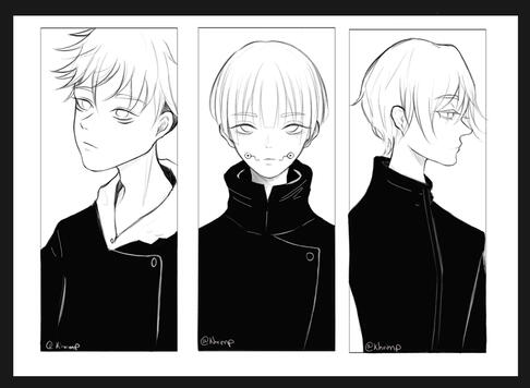 2021 JJK Yuji/ Toge/Gojo